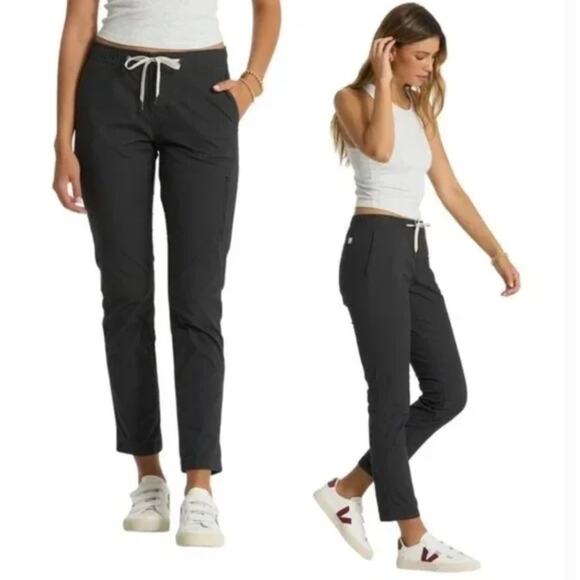 Vuori Ripstop Charcoal Dark Gray Women's Activewear Pants Size S - Picture 1 of 6